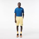 Lacoste Washed Effect Ombré Lacoste Print T-shirt