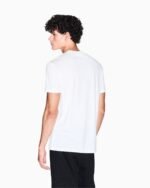 Armani Exchange Regular fit T-shirt with patch in white - Image 3