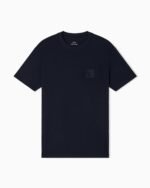 Armani Exchange Regular fit T-shirt with patch - Image 4