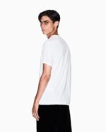 Armani Exchange Slim fit circle print T-shirt - Image 3