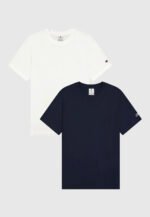 Champion Pack Of 2 WHT/NNY - T-Shirt - Image 9