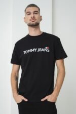 Tommy Jeans blurred logo T-shirt